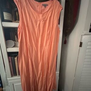 Jessica London Peach Midi Dress